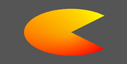 Packman style render